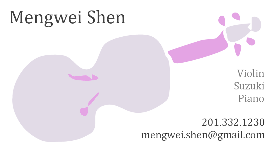 Mengwei Shen 201-332-1230